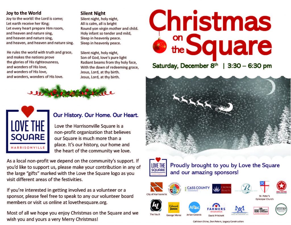 Christmas on the Square Program - Final_Page_1